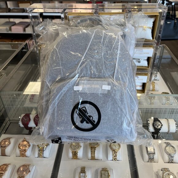 MICHAEL KORS Jaycee Medium Pebbled Leather Backpack 35S2G8TB2L - Picture 4 of 15